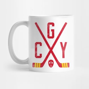 CGY Retro Sticks - White Mug